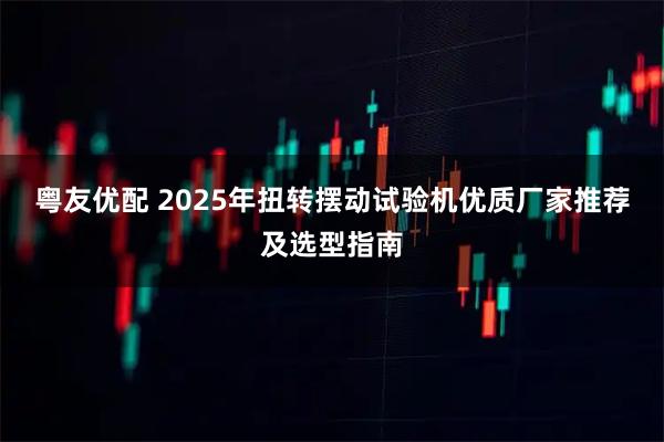 粤友优配 2025年扭转摆动试验机优质厂家推荐及选型指南