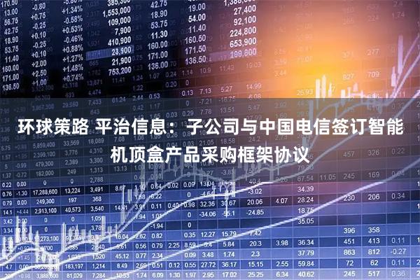 环球策路 平治信息：子公司与中国电信签订智能机顶盒产品采购框架协议