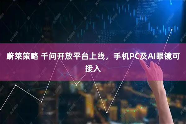 蔚莱策略 千问开放平台上线，手机PC及AI眼镜可接入